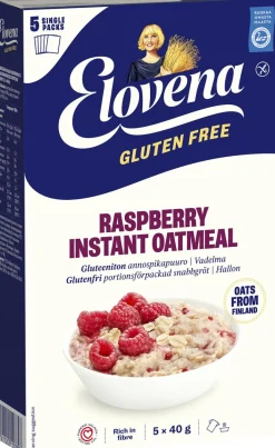ELOVENA GLUTEENITON PIKAPUURO VADELMA 200 G
