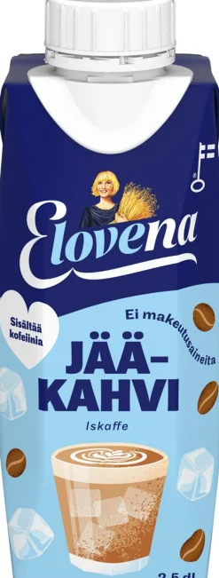 ELOVENA KAHVIKAURAJUOMA LATTE UHT 250 ML