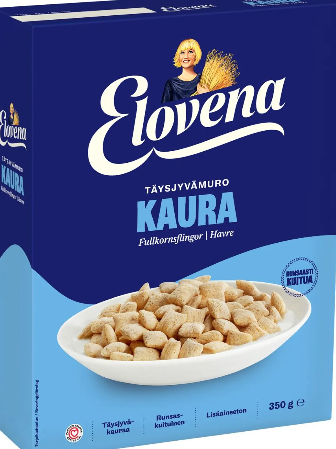 ELOVENA RAPEITA KAURAMUROJA 350 G