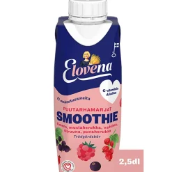 ELOVENA SMOOTHIE PUUTARHAMARJAT 250 ML