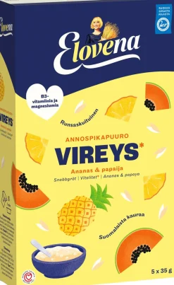 ELOVENA VIREYS PAPAIJA & ANANAS ANNOSPIKAPUURO 175 G