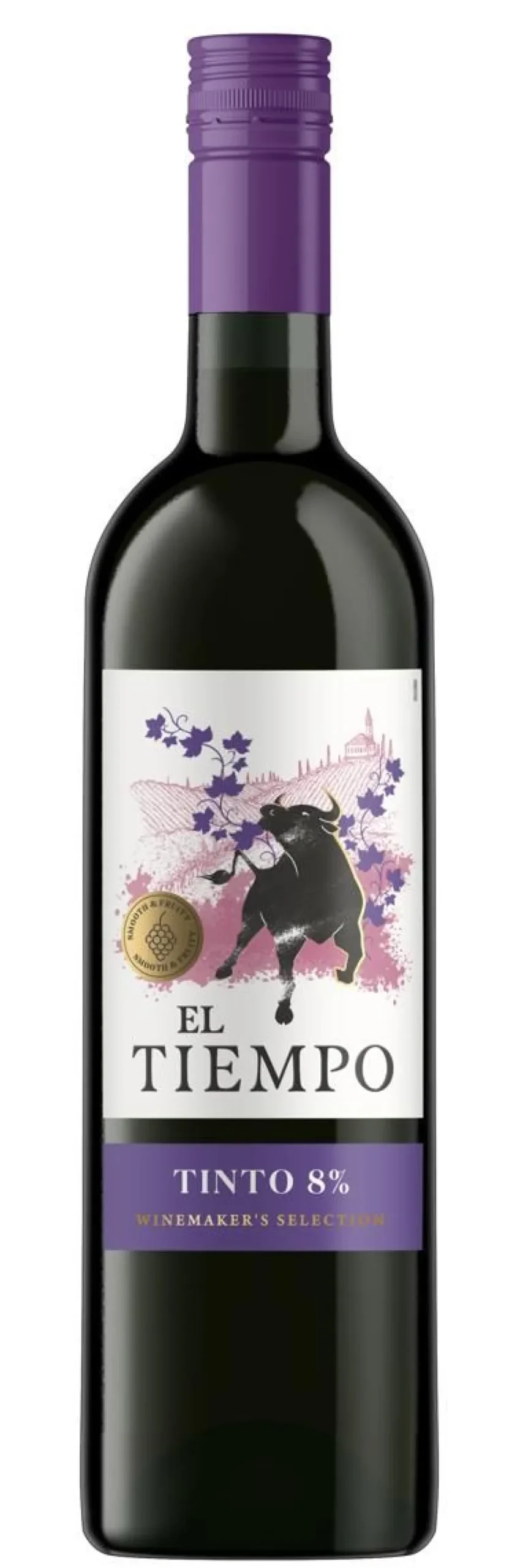 EL TIEMPO TINTO 8% KLP 750 ML