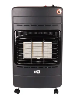 EMAX HEATING KAASULÄMMITIN 4.2KW KOKOONTAITTUVA, MUSTA