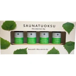 EMENDO PUUTELINE + SAUNATUOKSUT 4 X 10 ML