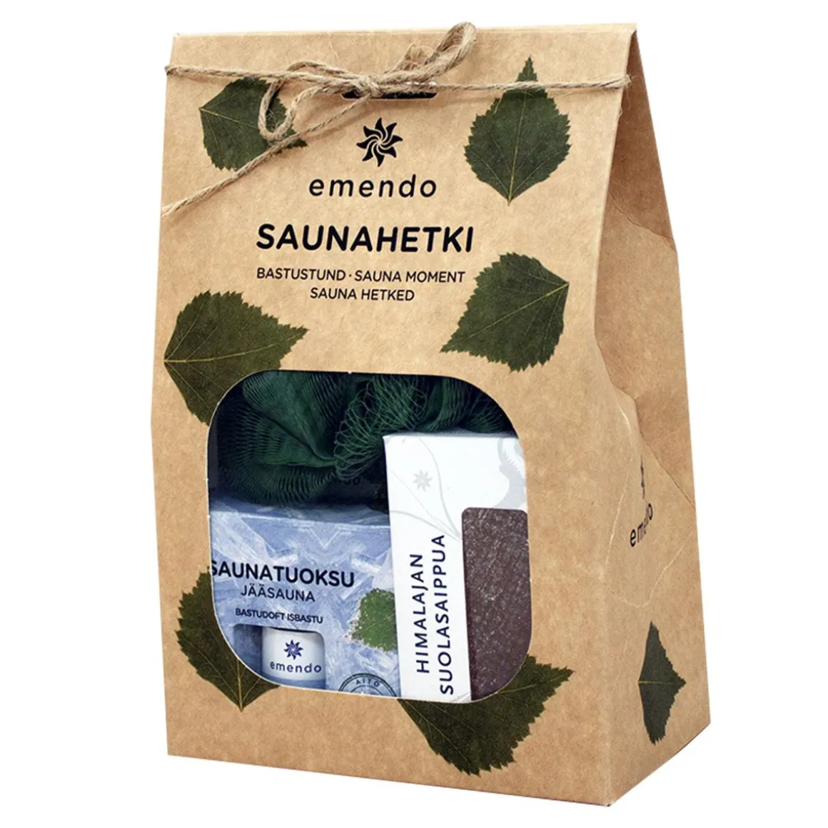 EMENDO SAUNAHETKI NATURAL -SETTI