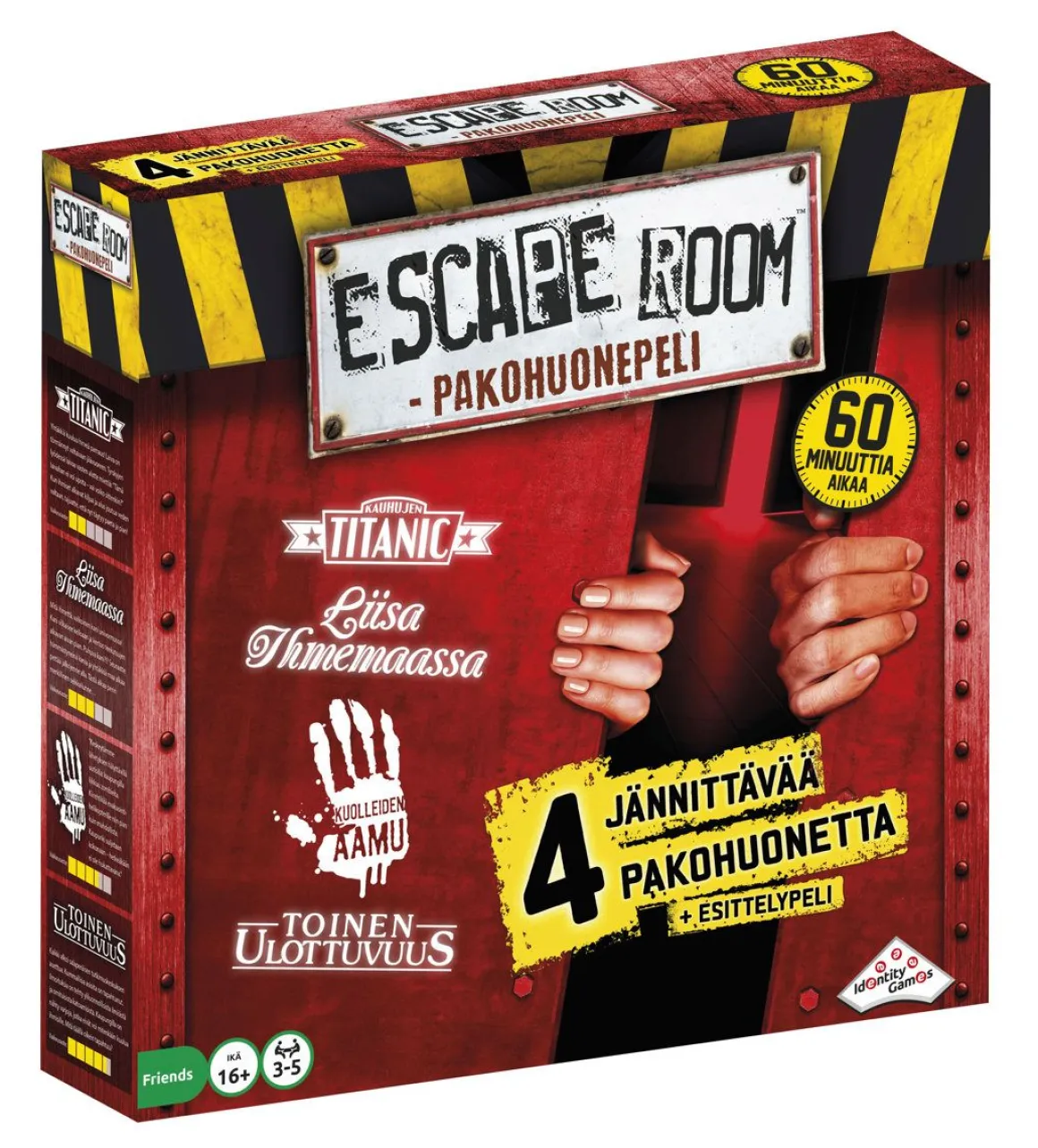 ESCAPE ROOM PAKOHUONEPELI RED - SUOMI