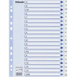 ESSELTE REKISTERI ESSELTE A-Ö A4 KARTONKI