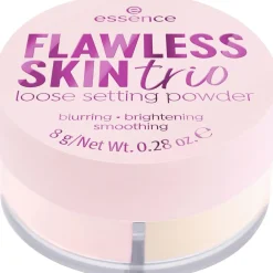 ESSENCE FLAWLESS SKIN TRIO LOOSE SETTING POWDER 10