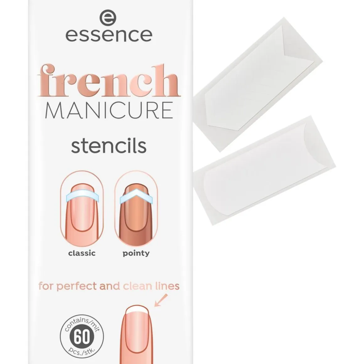 ESSENCE FRENCH MANICURE STENCILS 01