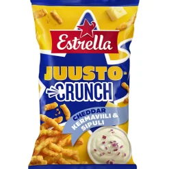 ESTRELLA JUUSTO-CRUNCH KERMAVIILI & SIPULI 200 G