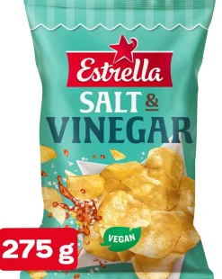 ESTRELLA SALT & VINEGAR CHIPS 275 G