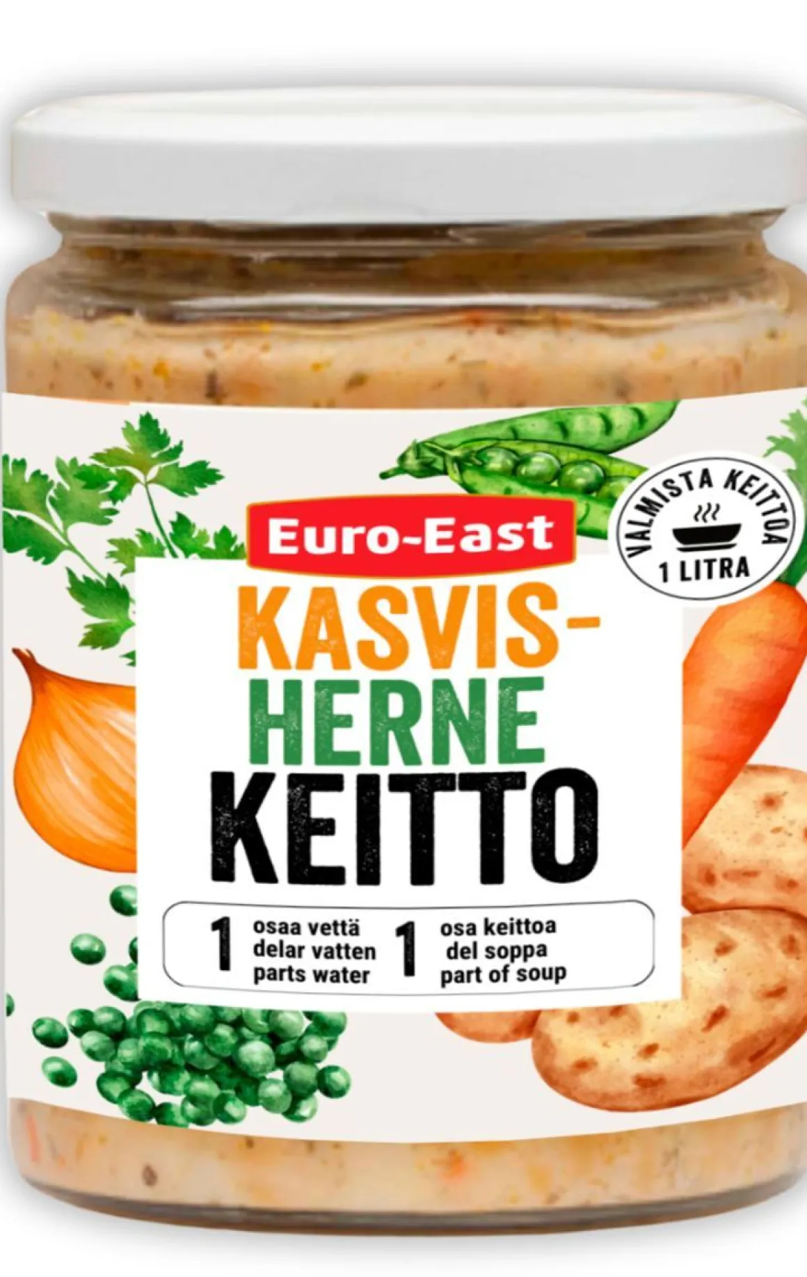 EURO-EAST KASVISHERNEKEITTO 520 G