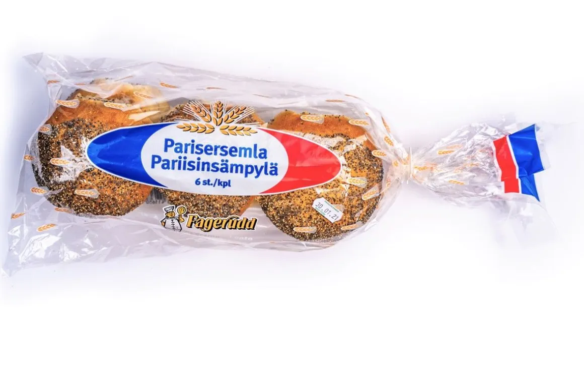 FAGERUDD PARIISISÄMPYLÄ 6KPL 400 G