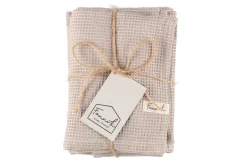 FANNI K KEITTIÖPYYHE BAMBOO 50X70CM 2KPL BEIGE