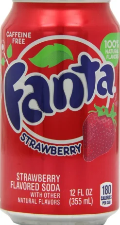 FANTA STRAWBERRY TLK (USA)  355 ML