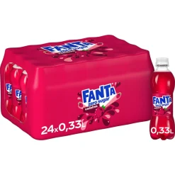 FANTA ZERO VADELMA 0,33 KMP 24-PACK 7,92 L