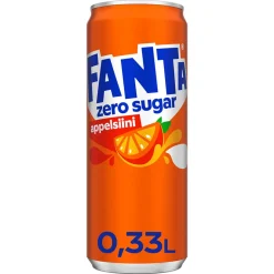 FANTA ZERO APPELSIINI SLEEK TLK 330 ML