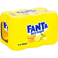 FANTA ZERO SITRUUNA 0,33 TLK 6-PACK 1,98 L
