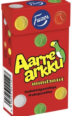 FAZER AARRE ARKKU MINILANTIT HEDELMÄPASTILLIT 40 G