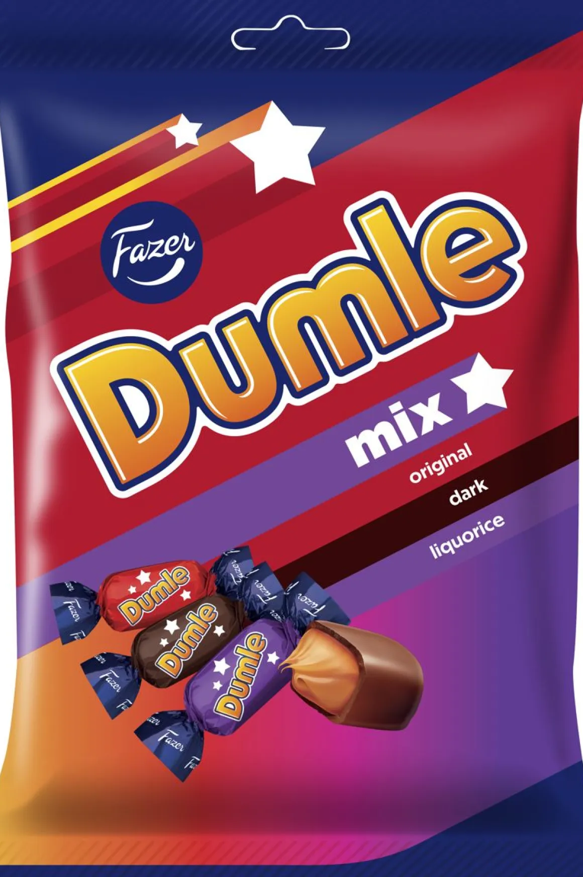 FAZER DUMLE MIX KARKKIPUSSI 200 G