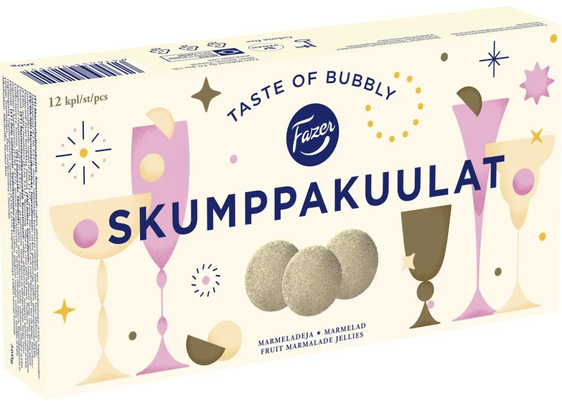 FAZER SKUMPPAKUULAT MARMELADI 260 G