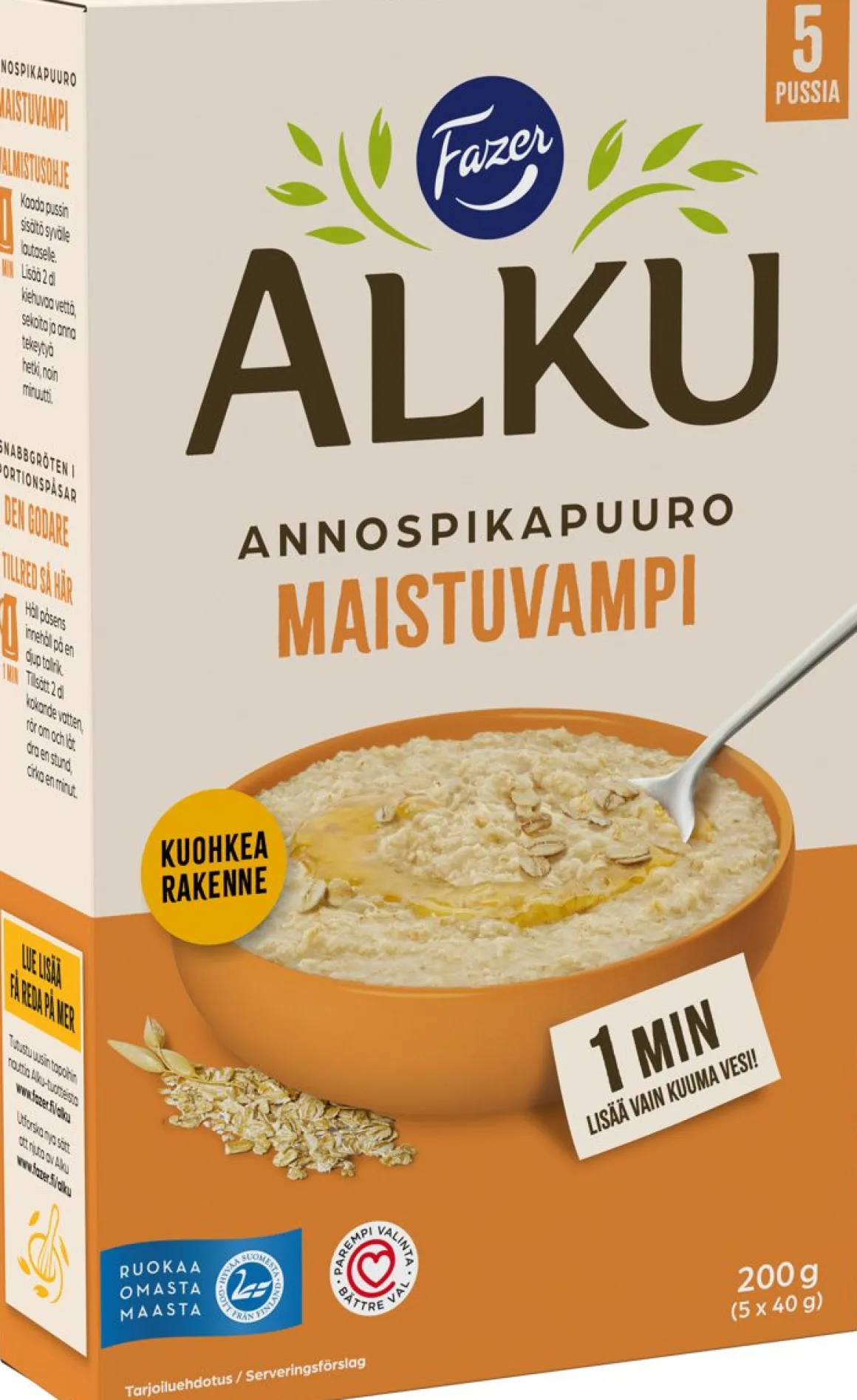 FAZER ALKU MAISTUVAMPI ANNOSPIKAPUURO 200 G