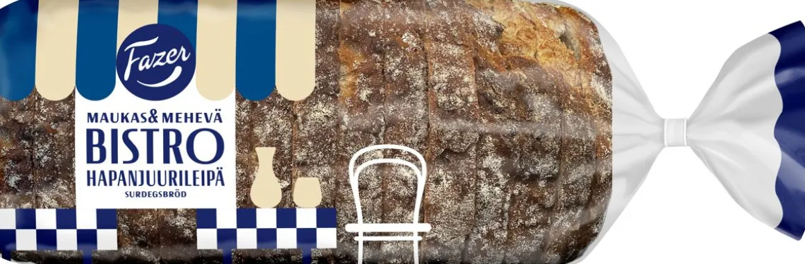 FAZER BIS5TRO HAPANJUURILEIPÄ 600 G