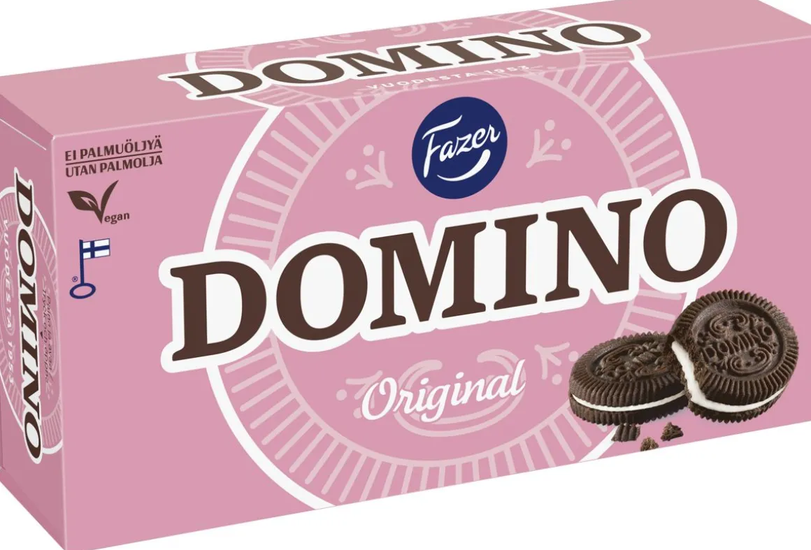 FAZER DOMINO ORIGINAL L, VEGAN 350 G