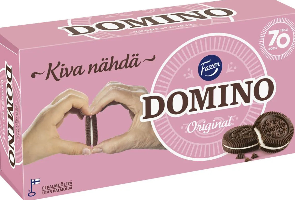 FAZER DOMINO ORIGINAL L, VEGAN 350 G