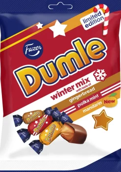 FAZER DUMLE WINTER MIX KARKKIPUSSI 180 G