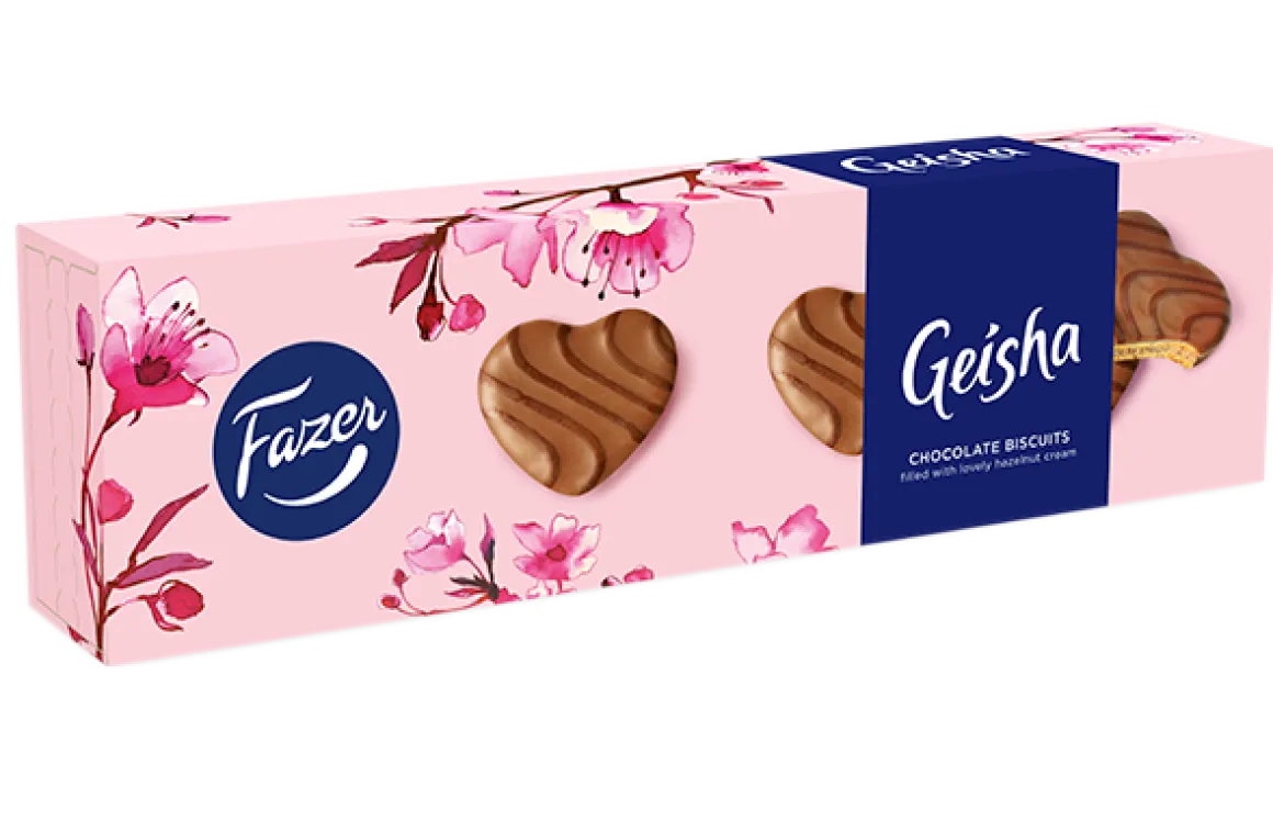 FAZER GEISHA SUKLAAKUORRUTETTU KEKSI 100 G