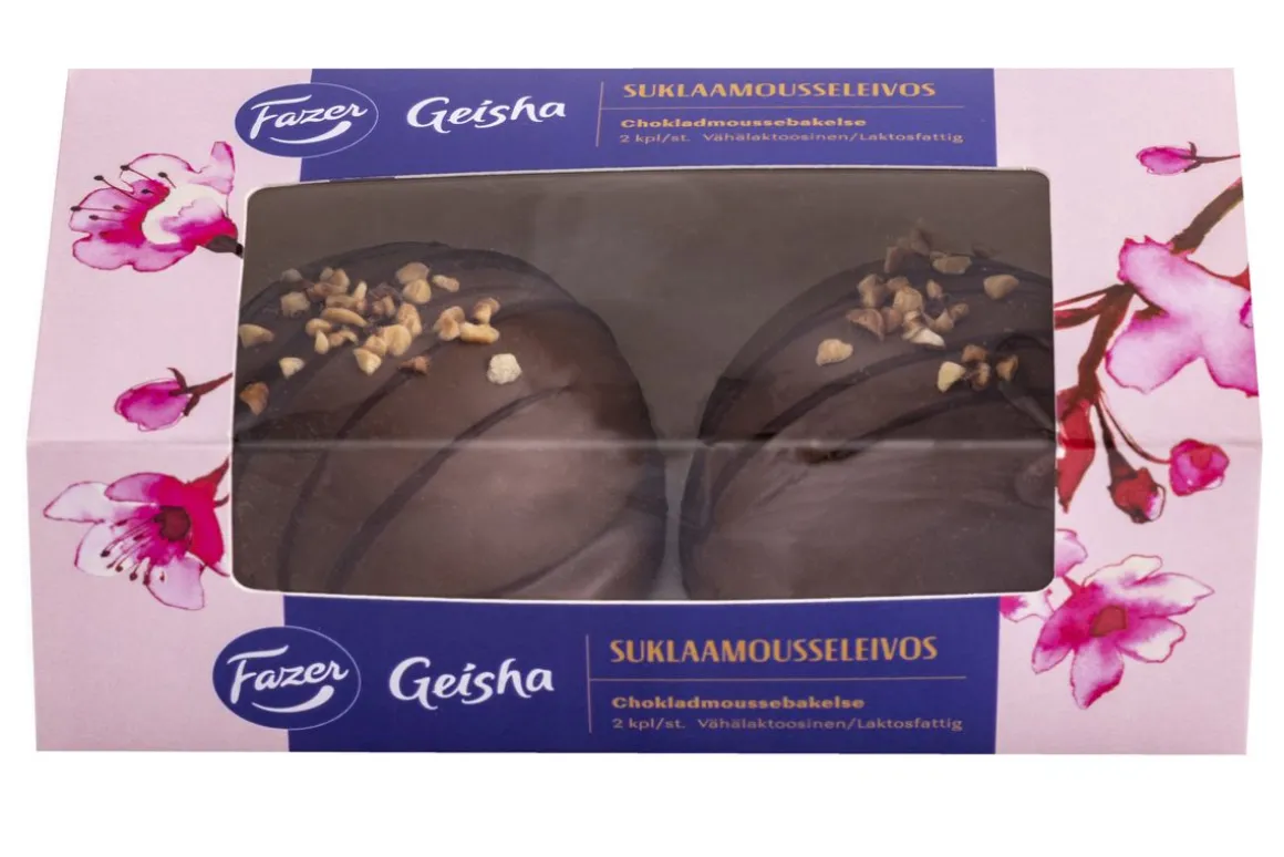 FAZER GEISHA SUKLAAMOUSSELEIVOS 2KPL 160 G