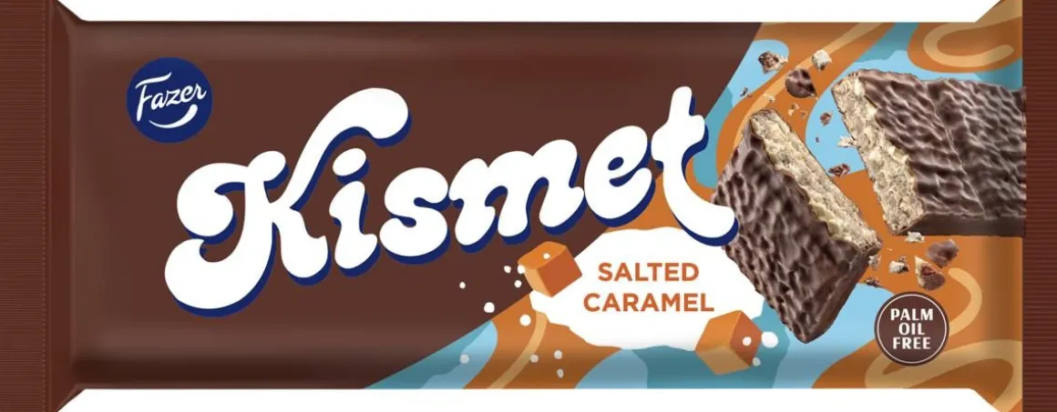 FAZER KISMET SALTED CARAMEL SUKLAAPATUKKA 41 G