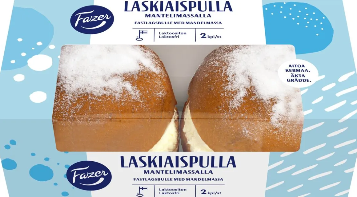 FAZER LASKIAISPULLA MANTELILLA 2KPL 214 G