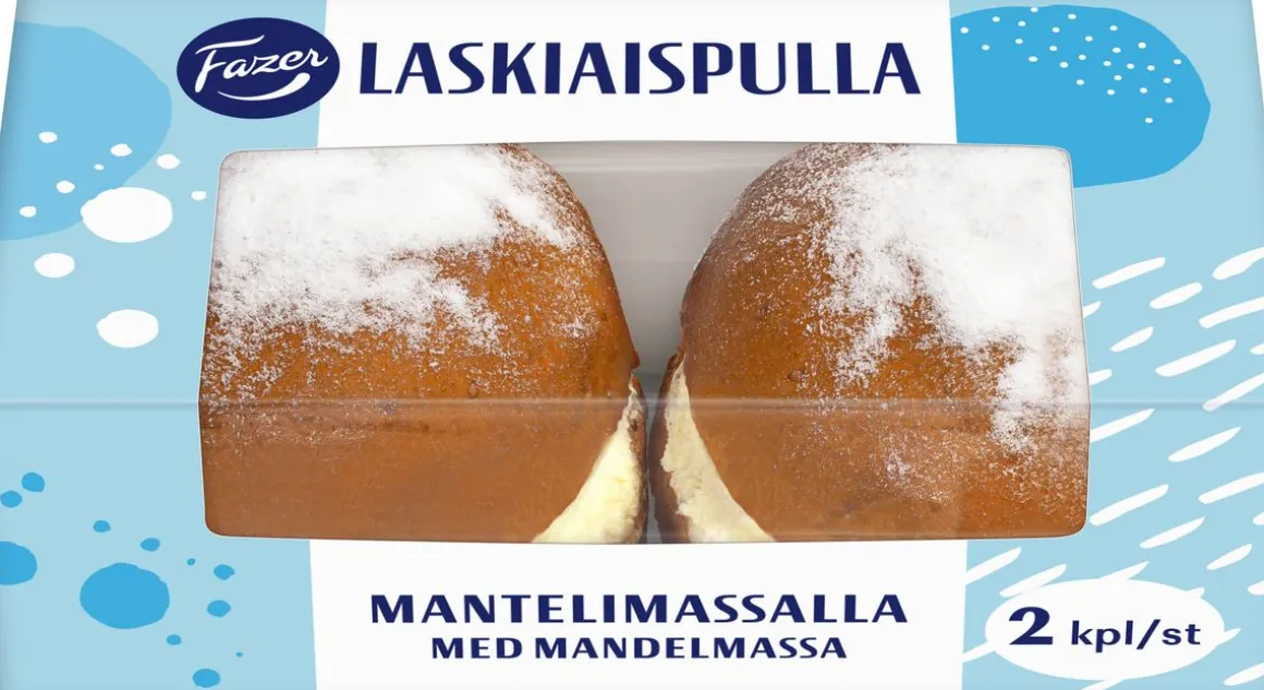 FAZER LASKIAISPULLA MANTELILLA 2KPL 214 G