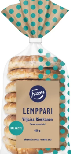 FAZER LEMPPARI VILJAISA RIESKANEN 8KPL 400 G