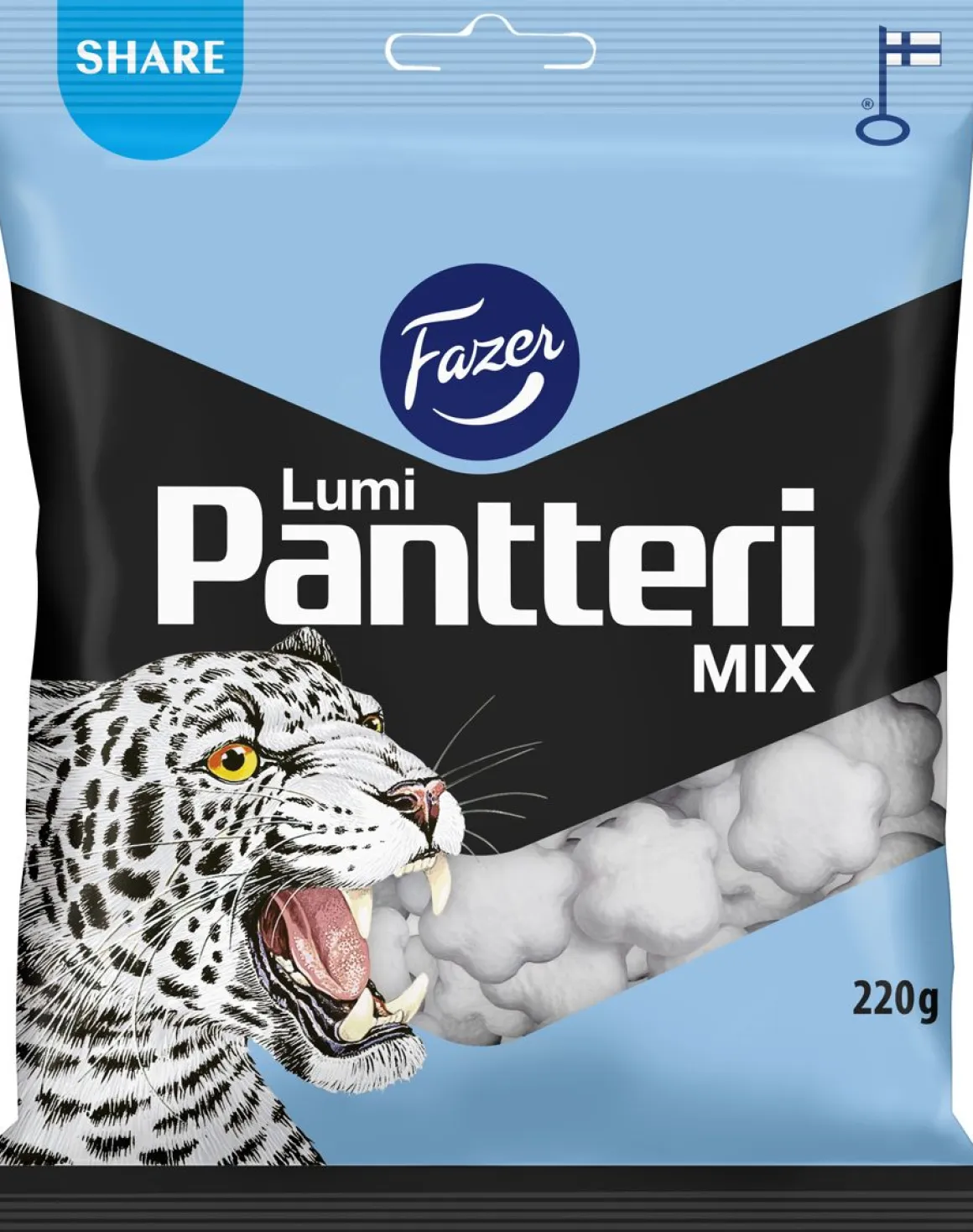 FAZER LUMI PANTTERI KARKKIPUSSI 220 G