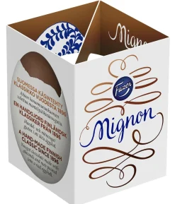 FAZER MIGNON MANTERLI-PÄHKINÄNOUGAT SUKLAAMUNA 52 G
