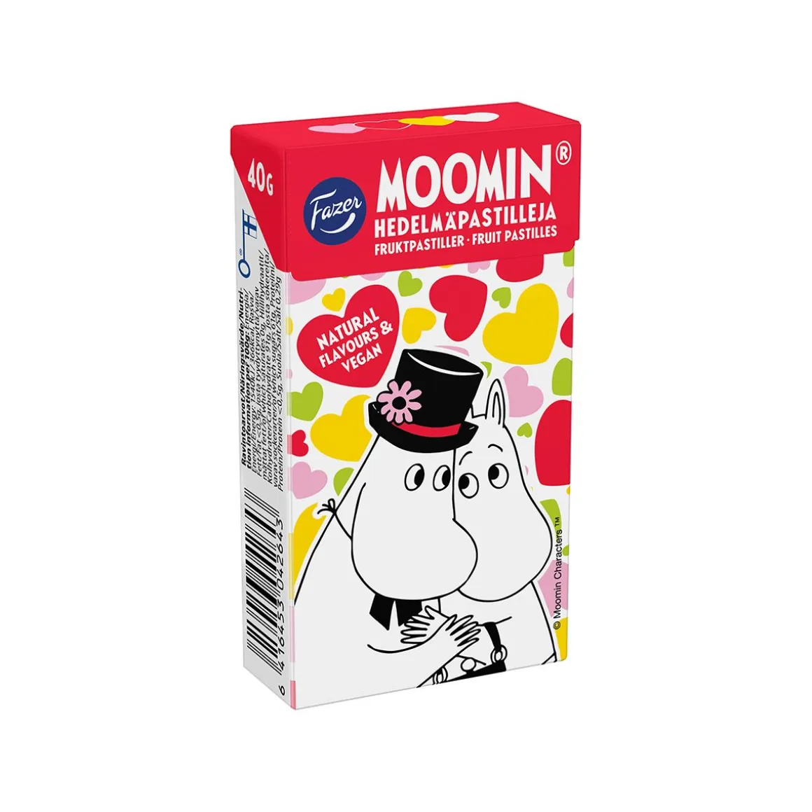 FAZER MOOMIN HEDELMÄPASTILLEJA 40 G