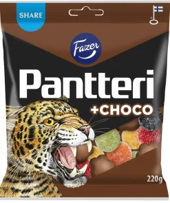 FAZER PANTTERI +CHOCO KARKKIPUSSI 220 G