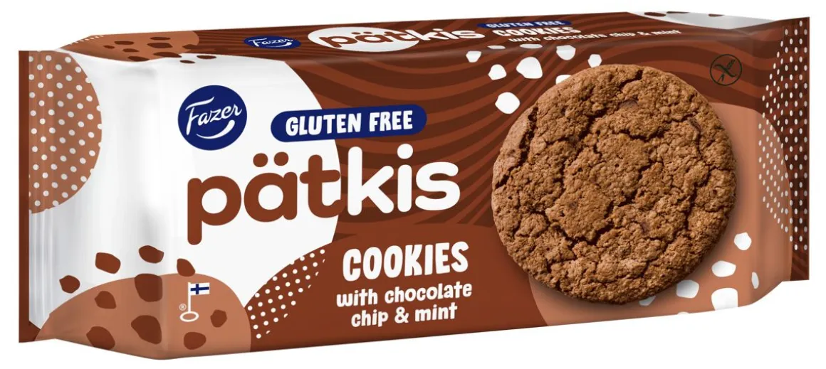 FAZER PÄTKIS COOKIES GLUTEENITON KEKSI 140 G