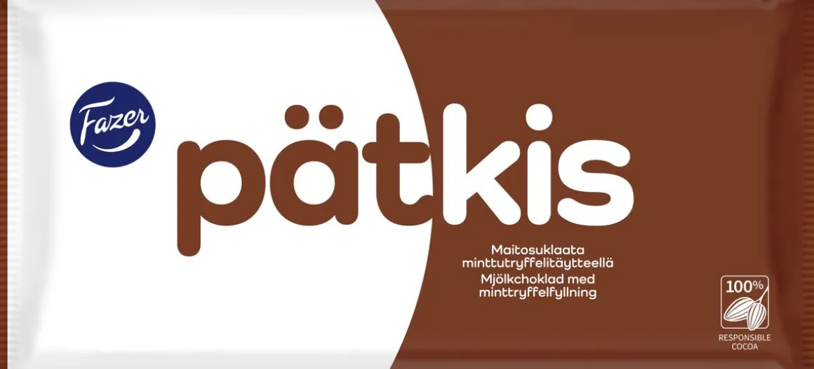 FAZER PÄTKIS SUKLAALEVY 121 G