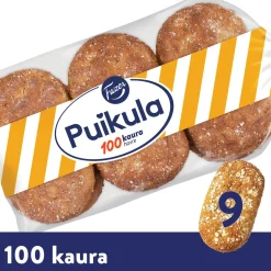 FAZER PUIKULA 100KAURA 9KPL  540 G