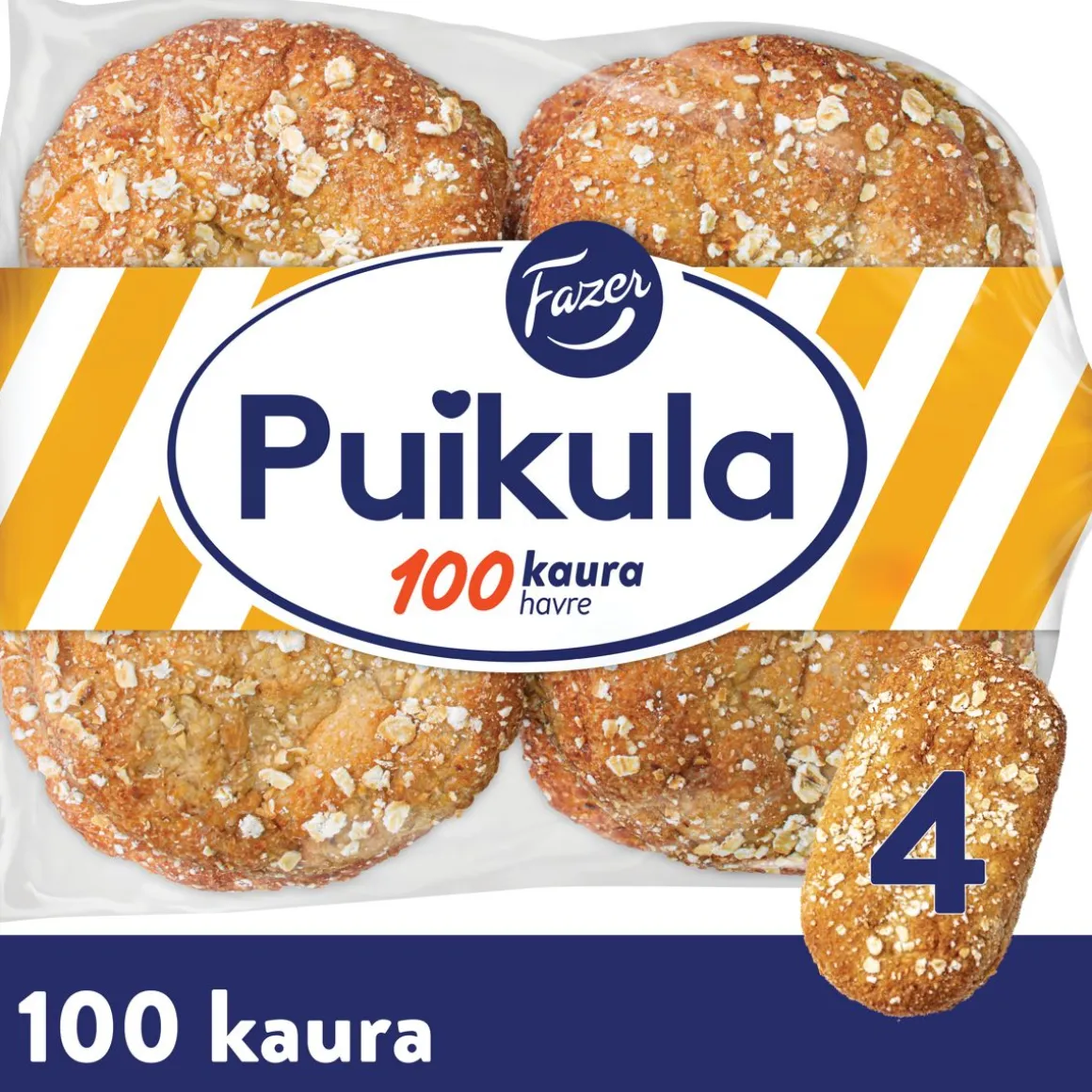 FAZER PUIKULA 100KAURA 4KPL 240 G