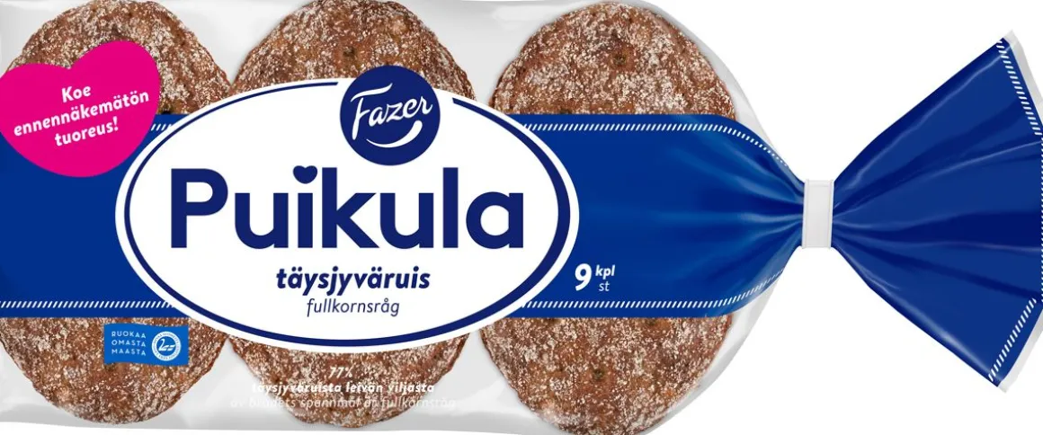 FAZER PUIKULA TÄYSRJYVÄRUIS 9KPL 500 G