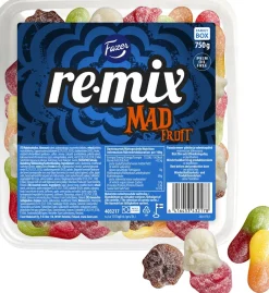 FAZER REMIX FRUIT MIX IRTOKARKKILAATIKKO 750 G