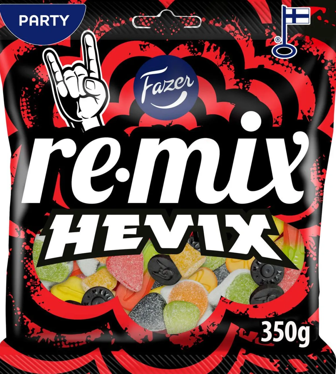 FAZER REMIX HEVIX SEKOITEPUSSI 350 G