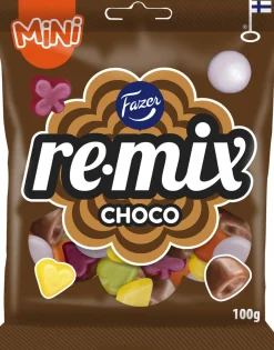 FAZER REMIX MINI CHOCO KARKKIPUSSI  100 G