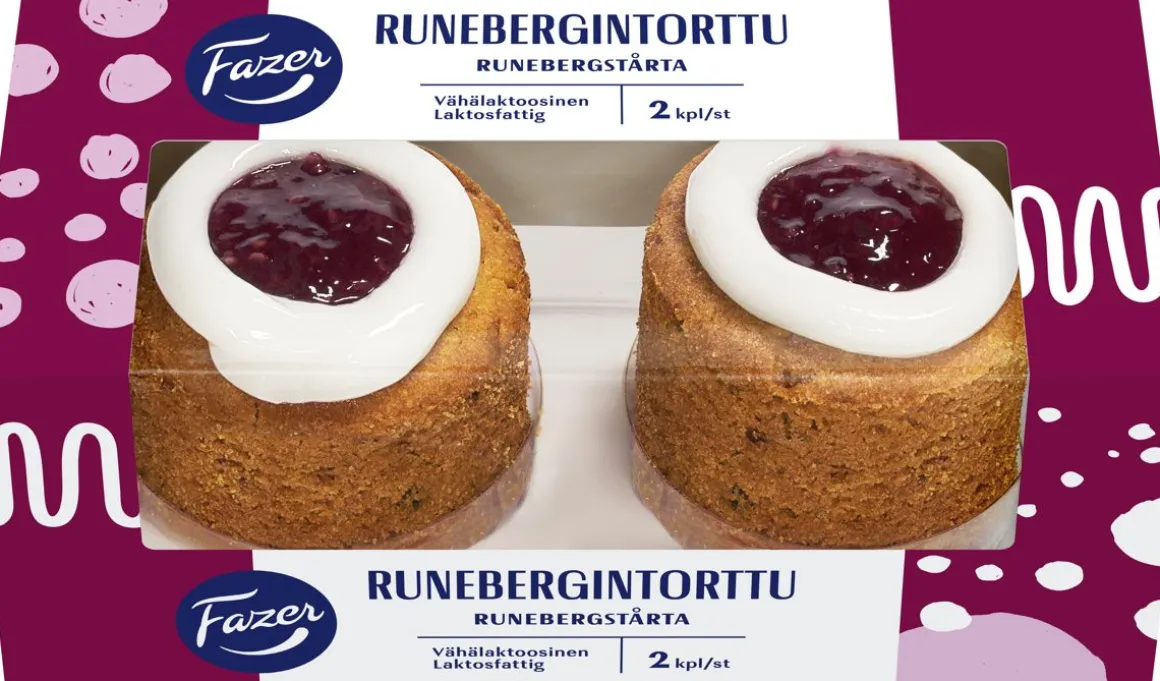 FAZER RUNEBERGINTORTTU 2KPL 214 G
