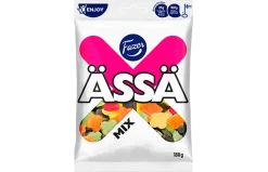 FAZER ÄSSÄ MIX HEDELMÄ- JA LAKRITSIMAKEISIA 180 G
